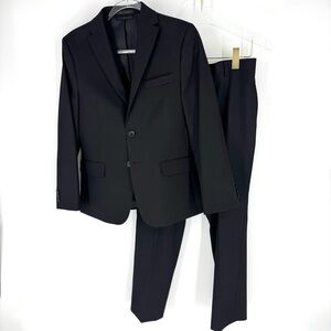 Collection by Michael Strahan Black 2 Piece Suit Boys Size 16R